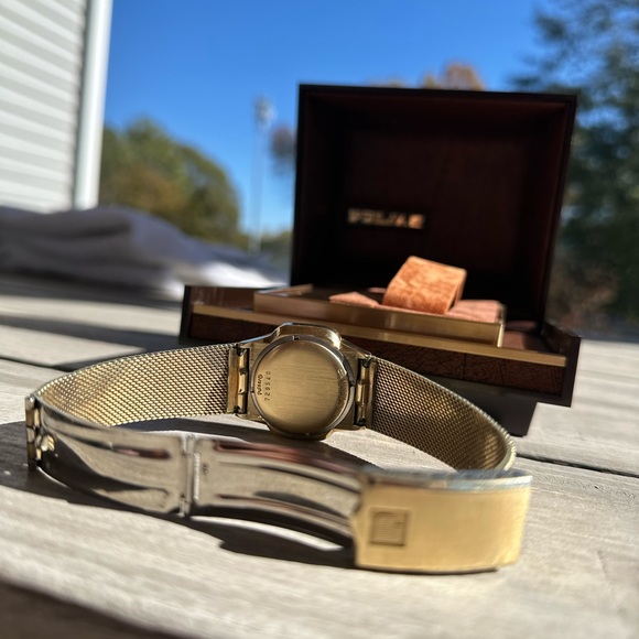 Men’s Pulsar 1970s James Bond style 14kt Gold Filled With Original Box - Picture 9 of 11